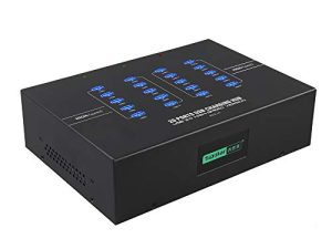 Sipolar USB 3.0 Hub Industrial 20 منفذ USB / محطة شحن تدعم تجديد الأجهزة المحمولة / الأجهزة اللوحية - 5120Mbps