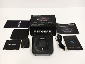 Netgear Nighthawk MR1100 4G LTE Mobile Hotspot Router (AT&T GSM Unlocked) (رمادي فولاذي)