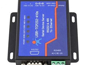 USR-TCP232-410s RS232 / RS485 محول تسلسلي إلى إيثرنت / محول إيثرنت لخادم جهاز IP يدعم DHCP / DNS