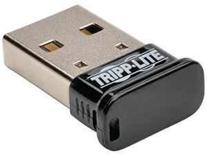 محول Tripp Lite Mini Bluetooth USB 4.0 (الفئة 1) ، مدى يصل إلى 164 قدمًا ، 7 أجهزة (U261-001-BT4)