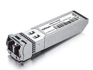 10GBase-LR Lite SFP + IR Transceiver ، 10G 1310nm SMF ، حتى 2 كم ، متوافق مع Cisco ، Fortinet ، Meraki ، Ubiquiti UniFi ، Netgear AXM764 ، D-Link ، Supermicro ، TP-Link ، Broadcom ، Linksys والمزيد.