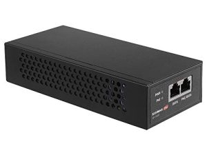 محول حاقن Edimax Pro Gigabit PoE ++ 60 واط (متوافق مع 30 واط / 15 واط) ، يضيف الطاقة إلى جهاز يعمل بالطاقة (PD) لما يصل إلى 100 متر (328 قدمًا) ، يدعم 802.3af 802.3at 802.3bt ، GP-102IT