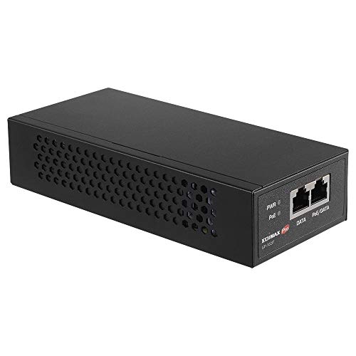محول حاقن Edimax Pro Gigabit PoE ++ 60 واط (متوافق مع 30 واط / 15 واط) ، يضيف الطاقة إلى جهاز يعمل بالطاقة (PD) لما يصل إلى 100 متر (328 قدمًا) ، يدعم 802.3af 802.3at 802.3bt ، GP-102IT محول حاقن Edimax Pro Gigabit PoE ++ 60 واط (متوافق مع 30 واط / 15 واط) ، يضيف الطاقة إلى جهاز يعمل بالطاقة (PD) لما يصل إلى 100 متر (328 قدمًا) ، يدعم 802.3af 802.3at 802.3bt ، GP-102IT