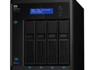 وحدة التخزين المتصلة بالشبكة WD 56TB My Cloud Pro Series PR4100 - NAS - WDBNFA0560KBK-NESN