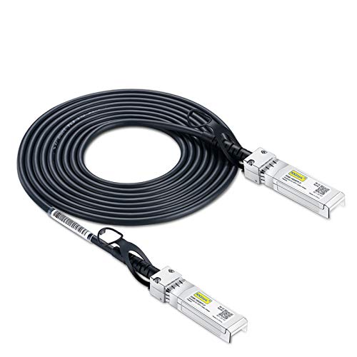 # 10Gtek # SFP + DAC Twinax Cable ، سلبي ، متوافق مع Cisco SFP-H10GB-CU3M ، Ubiquiti UniFi ، Fortinet والمزيد ، 3 أمتار (10 قدم) # 10Gtek # SFP + DAC Twinax Cable ، سلبي ، متوافق مع Cisco SFP-H10GB-CU3M ، Ubiquiti UniFi ، Fortinet والمزيد ، 3 أمتار (10 قدم)
