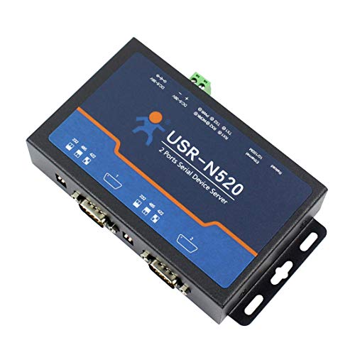 USR-N520 المسلسل إلى خادم إيثرنت محول TCP IP جهاز تسلسلي مزدوج RS232 RS485 RS422 استقصاء متعدد المضيف USR-N520 المسلسل إلى خادم إيثرنت محول TCP IP جهاز تسلسلي مزدوج RS232 RS485 RS422 استقصاء متعدد المضيف