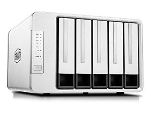 TERRAMASTER F5-221 NAS Storage 5Bay - Apollo J3355 ثنائي النواة 2.0 جيجا هرتز 2 جيجا بايت Memory Plex Media Server وحدة تخزين متصلة بالشبكة ، بدون أقراص