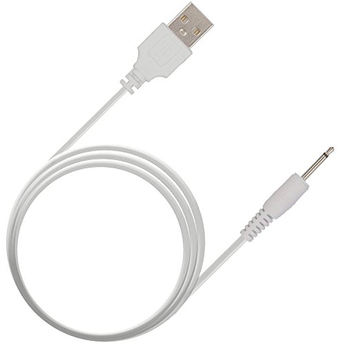 كابل شحن DC بديل | سلك شاحن USB - 2.5 مم (أبيض) - شحن سريع كابل شحن DC بديل | سلك شاحن USB - 2.5 مم (أبيض) - شحن سريع