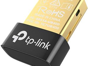 TP-Link USB Bluetooth Adapter for PC (UB400) ، 4.0 Bluetooth Dongle Receiver Support Windows 11/10 / 8.1 / 8/7 / XP لسطح المكتب ، الكمبيوتر المحمول ، الماوس ، لوحة المفاتيح ، الطابعات ، سماعات الرأس ، مكبرات الصوت ، وحدات تحكم PS4 / Xbox