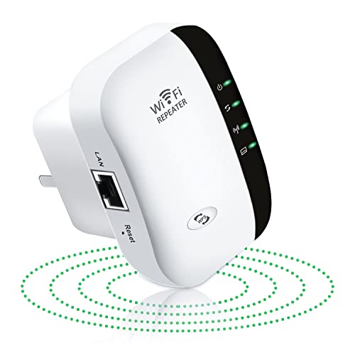 موسع واي فاي من Taygate ، معزز إشارة لاسلكية حتى 6000 قدم مربع و 25 جهازًا ، موسع نطاق WiFi ، مكبر صوت طويل المدى مع منفذ إيثرنت ، نقطة وصول ، إعداد بنقرة واحدة ، تثبيت سهل موسع واي فاي من Taygate ، معزز إشارة لاسلكية حتى 6000 قدم مربع و 25 جهازًا ، موسع نطاق WiFi ، مكبر صوت طويل المدى مع منفذ إيثرنت ، نقطة وصول ، إعداد بنقرة واحدة ، تثبيت سهل