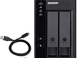 QNAP TR-002 2 توسيع NAS لسطح المكتب - استخدام اختياري كجهاز تخزين متصل مباشرة