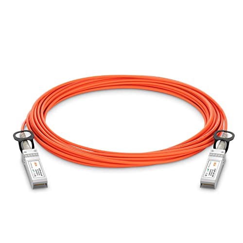 6COMGIGA 10G SFP + AOC كابل 10GBASE Active Optical SFP متوافق مع Cisco SFP-10G-AOC5M ، Ubiquiti UniFi ، D-Link ، Supermicro ، Netgear ، Mikrotik ، أجهزة ZTE ، 1 متر 6COMGIGA 10G SFP + AOC كابل 10GBASE Active Optical SFP متوافق مع Cisco SFP-10G-AOC5M ، Ubiquiti UniFi ، D-Link ، Supermicro ، Netgear ، Mikrotik ، أجهزة ZTE ، 1 متر