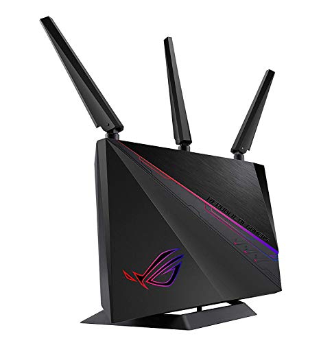 راوتر الألعاب ASUS ROG Rapture WiFi (GT-AC2900) - موجه إنترنت لاسلكي جيجابت مزدوج النطاق ، NVIDIA GeForce NOW ، AURA RGB ، الألعاب والبث المباشر ، متوافق مع AiMesh ، أمان الإنترنت مدى الحياة راوتر الألعاب ASUS ROG Rapture WiFi (GT-AC2900) - موجه إنترنت لاسلكي جيجابت مزدوج النطاق ، NVIDIA GeForce NOW ، AURA RGB ، الألعاب والبث المباشر ، متوافق مع AiMesh ، أمان الإنترنت مدى الحياة