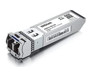 الصف الصناعي 10GBase-LR SFP + جهاز الإرسال والاستقبال ، 10G 1310nm SMF ، حتى 10 كم ، متوافق مع Cisco SFP-10G-LR ، Meraki MA-SFP-10GB-LR ، Ubiquiti UniFi UF-SM-10G ، Mikrotik ، Fortinet ، Netgear والمزيد