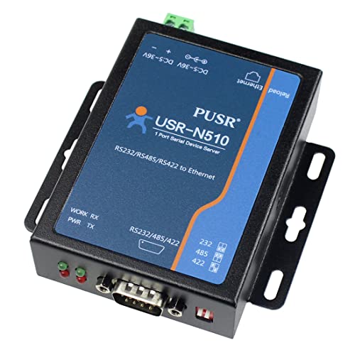 محول إيثرنت التسلسلي الصناعي PUSR USR-N510 ، يدعم جهاز الخادم التسلسلي Watchdog ، Modbus RTU إلى Modbus TCP محول إيثرنت التسلسلي الصناعي PUSR USR-N510 ، يدعم جهاز الخادم التسلسلي Watchdog ، Modbus RTU إلى Modbus TCP