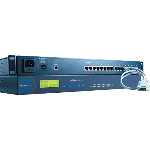 MOXA NPort 5630-8 8-Port Device Server، 10/100 Ethernet، RS-422/485، RJ-45 8pin، 15KV ESD، 110V MOXA NPort 5630-8 8-Port Device Server، 10/100 Ethernet، RS-422/485، RJ-45 8pin، 15KV ESD، 110V