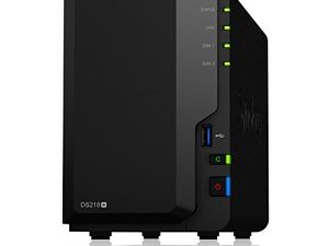 Synology 2 bay NAS DiskStation DS218 + (بدون أقراص)