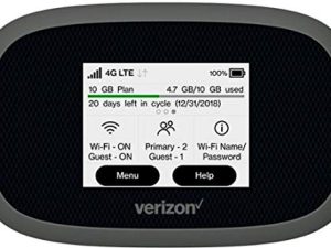 نقطة اتصال محمولة متطورة من Verizon Wireless Jetpack 8800L 4G LTE (بدون بطاقة Sim) (مجددة)