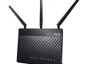 راوتر ألعاب ASUS AC1900 WiFi (RT-AC68U) - موجه إنترنت لاسلكي جيجابت ثنائي النطاق ، ألعاب وبث مباشر ، متوافق مع AiMesh ، أمان إنترنت مدى الحياة ، Adaptive QoS ، تحكم أبوي