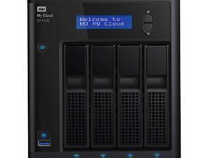 WD 16TB My Cloud EX4100 Expert Series 4-Bay Network Attached Storage - NAS - WDBWZE0160KBK-NESN