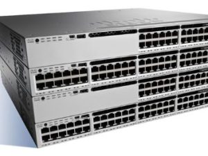 جهاز شبكات Cisco WS-C3850-24P-E Catalyst 3850 24 Port PoE Networking