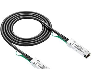 40G QSFP + DAC Cable - 40GBASE-CR4 سلبي مباشر نحاسي كابل Twinax QSFP للأجهزة القصوى 10312 ، 1 متر (3.3 قدم)