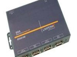 خادم الأجهزة Lantronix EDS 4100 - خادم الجهاز - 4 منافذ - 10 ميجابايت LAN ، 100 ميجابايت LAN ، RS-232