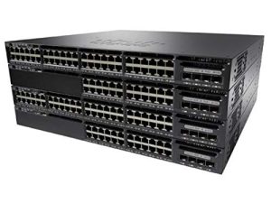 جهاز شبكات Cisco WS-C3650-48FS-E 48 منفذ Full PoE 4x1G IP Networking Device