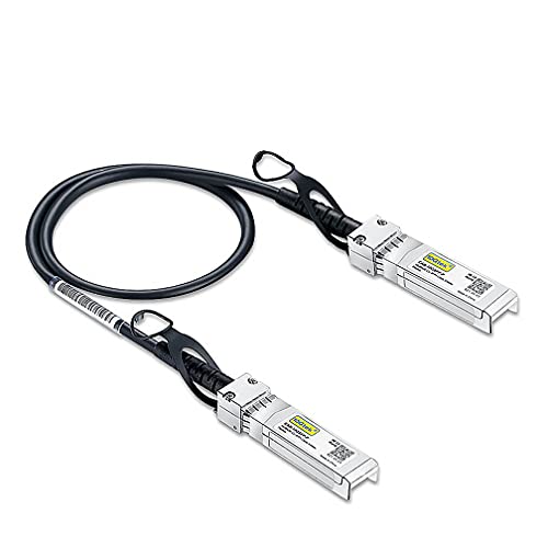 # 10Gtek # SFP + DAC Twinax Cable ، سلبي ، متوافق مع Cisco SFP-H10GB-CU0.25M ، Ubiquiti UniFi ، Fortinet والمزيد ، 0.25 متر (0.82 قدمًا) # 10Gtek # SFP + DAC Twinax Cable ، سلبي ، متوافق مع Cisco SFP-H10GB-CU0.25M ، Ubiquiti UniFi ، Fortinet والمزيد ، 0.25 متر (0.82 قدمًا)