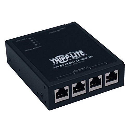 TRIPP LITE 4-Port IP Serial Console / Terminal Server جهاز وخادم TAA GSA (B095-004-1E) TRIPP LITE 4-Port IP Serial Console / Terminal Server جهاز وخادم TAA GSA (B095-004-1E)