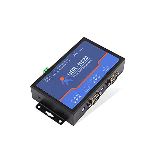 Lubeby Smart USR-N520 جهاز تسلسلي مزدوج RS232 RS485 RS422 خادم إيثرنت Lubeby Smart USR-N520 جهاز تسلسلي مزدوج RS232 RS485 RS422 خادم إيثرنت