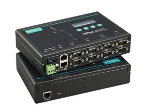 MOXA NPort 5610-8-DT - خادم الجهاز التسلسلي المكتبي RS-232 ذو 8 منافذ