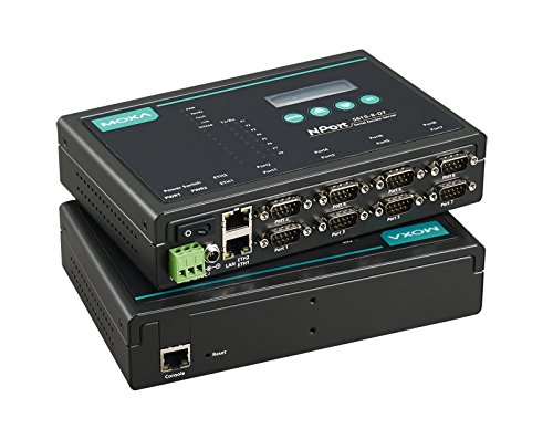 MOXA NPort 5610-8-DT - خادم الجهاز التسلسلي المكتبي RS-232 ذو 8 منافذ MOXA NPort 5610-8-DT - خادم الجهاز التسلسلي المكتبي RS-232 ذو 8 منافذ